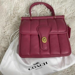 Coach Willis - Quilted Top Handle 18